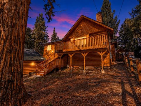 Property building, Spring, Night