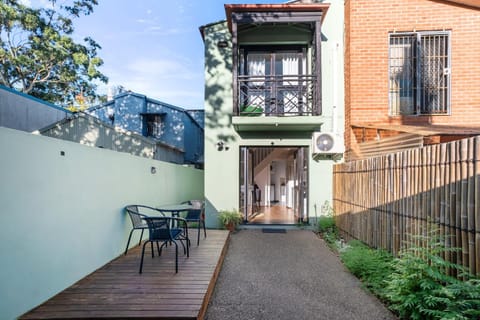 Property building, Patio
