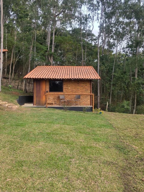 Cabana Fé Miguel Pereira Chalé Para até 4 Pessoas Centro MP Luxury tent in Miguel Pereira
