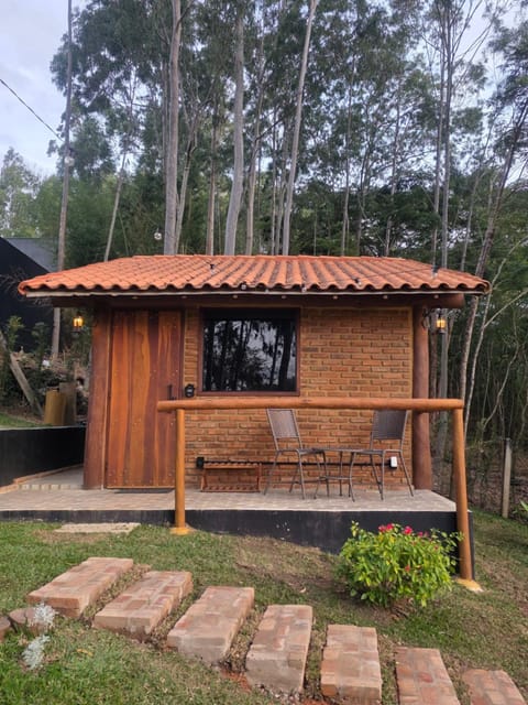 Cabana Fé Miguel Pereira Chalé Para Casal no Centro MP Nature lodge in Miguel Pereira