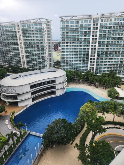 Property building, Pool view