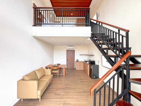 Living room, Dining area, Bedroom