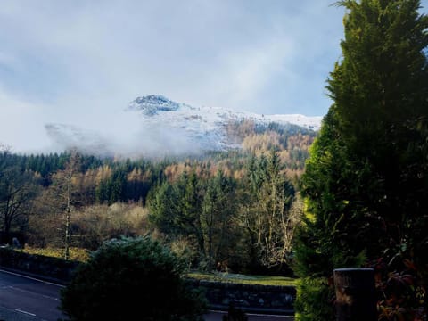 Nearby landmark, Natural landscape, Mountain view, Street view