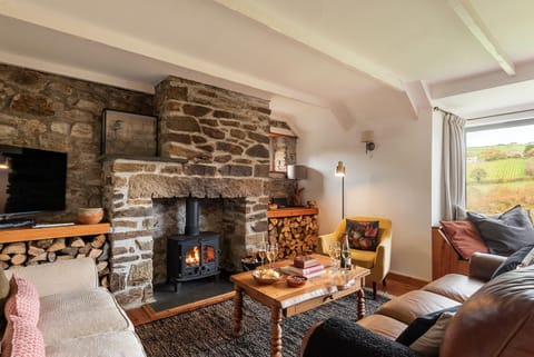 TV and multimedia, Living room, Seating area, fireplace