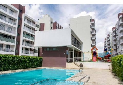 Property building, Day, Pool view, Swimming pool
