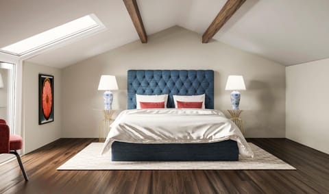 Bed, Bedroom