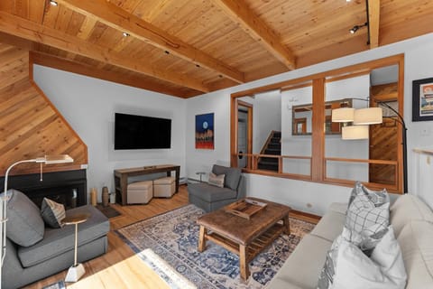TV and multimedia, Living room, Seating area, fireplace, furniture, air conditioner