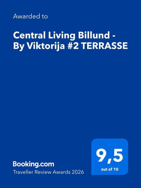 Central Living Billund - By Viktorija #2 TERRASSE Apartment in Billund