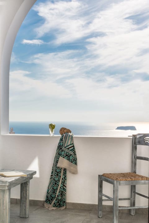 Day, Natural landscape, View (from property/room), Balcony/Terrace, Seating area, Sea view