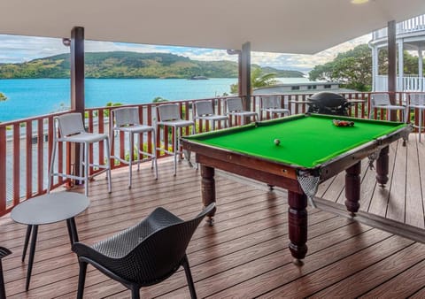 BBQ facilities, Billiard, Balcony/Terrace, Sea view