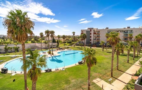 Natural landscape, Garden, Pool view