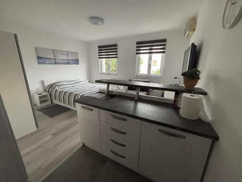 Kitchen or kitchenette, Bedroom, hair dresser