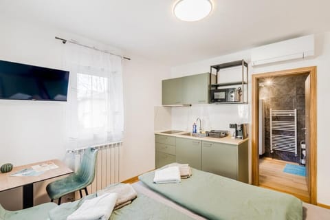 Kitchen or kitchenette, Photo of the whole room, Bedroom, air conditioner