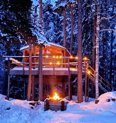 Property building, Winter