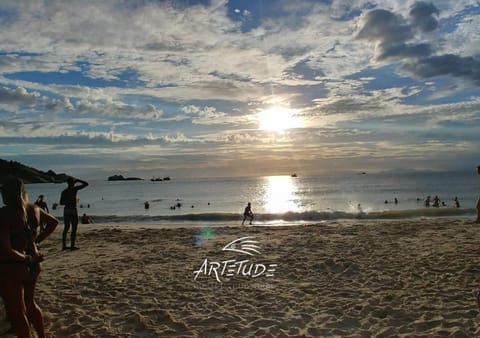 Nearby landmark, Day, People, Natural landscape, Beach, Sea view, Sunset
