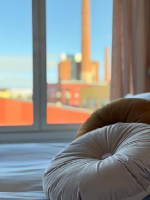 Hyvin varusteltu city-studio Turun Linnan kupeessa ja autopaikka Apartment in Turku