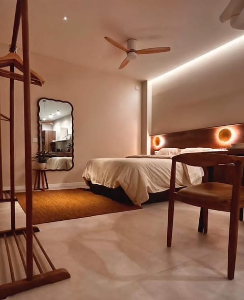 Bed, Photo of the whole room, Bedroom, air conditioner