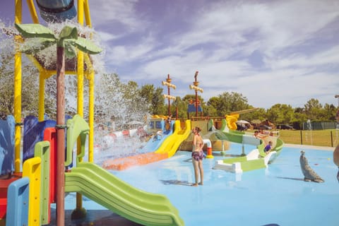 Aqua park, Swimming pool, children