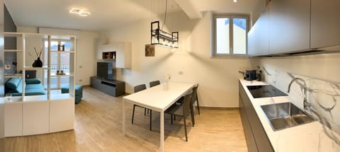 Living room, Seating area, Dining area, dishwasher, stove