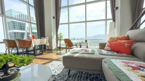 Living room, Sea view