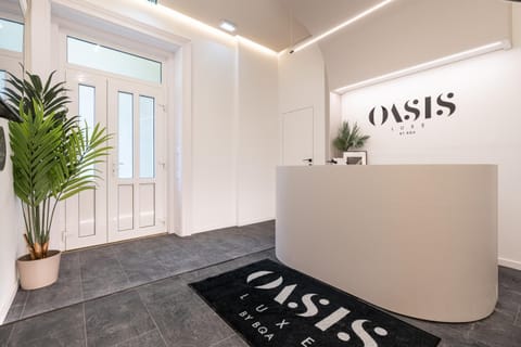 Facade/entrance, Property logo or sign, Lobby or reception