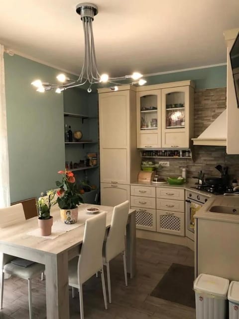 Kitchen or kitchenette, Dining area, oven, stove