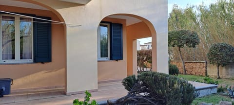 Property building, Garden view