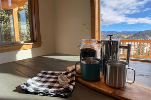 Secluded Modern Cabin On 10 Acres Tarryall Creek Cabin in Park County