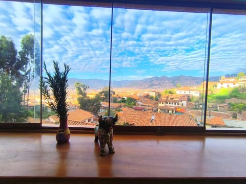 Property building, Natural landscape, Mountain view
