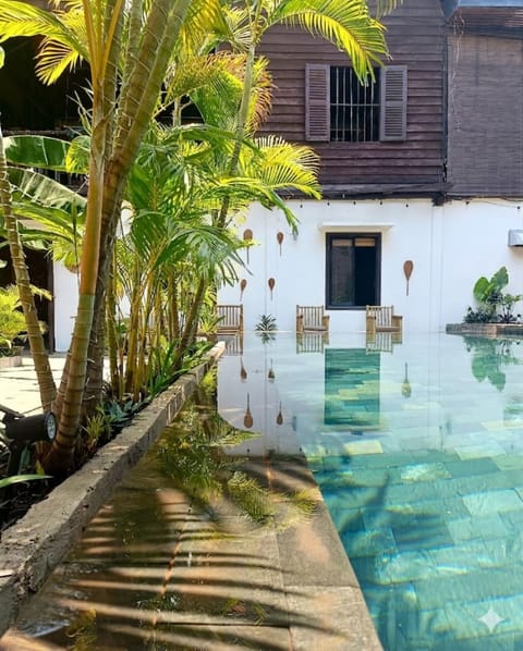Property building, Day, View (from property/room), Garden view, Pool view, Swimming pool