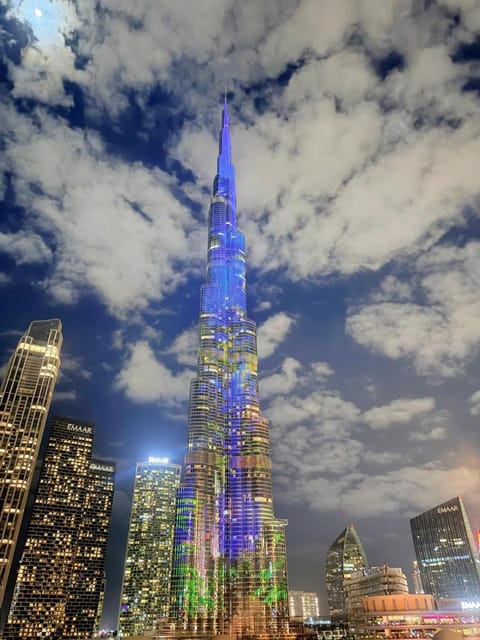 Nearby landmark, Night, Neighbourhood, City view