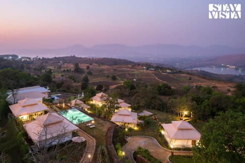 Bird's eye view, Mountain view