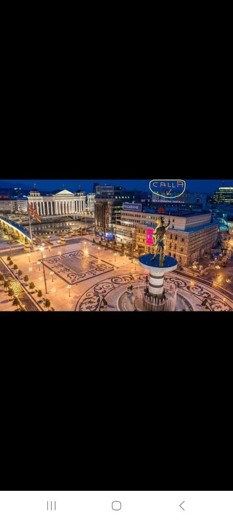 CALLA 3 Apartment-Main Square,in the City Shooping Center - PARKING SLOT WITH SECURITI AND VIDEO CAMERA Apartment in Skopje