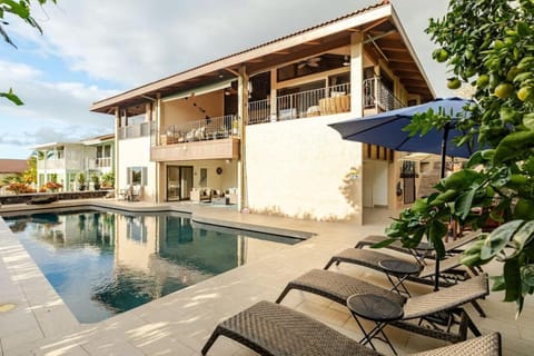Grand Hawaiian Villa Ocean Views, Pool with Ohana Suite Villa in Holualoa
