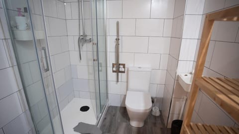 Shower, Toilet, Bathroom, towels
