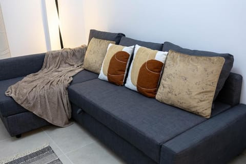 Loutraki Studio by the Beach Bars,Taverns,AC, Washer Apartment in Euboea