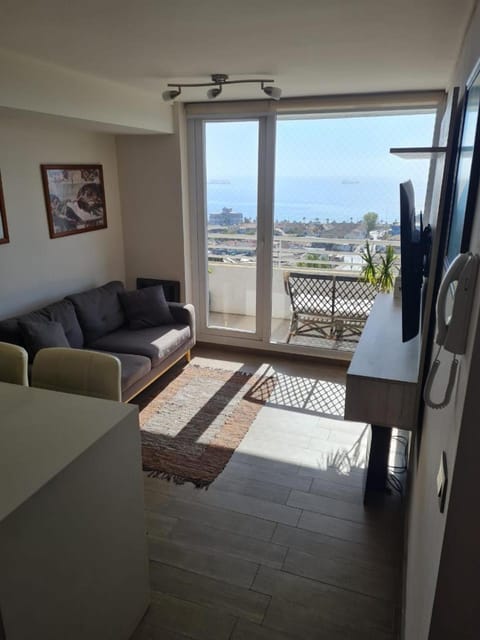 View (from property/room), Living room, Sea view