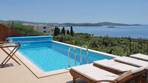 Amazing view with swimingpool House Panorama House in Šibenik-Knin County, Croatia