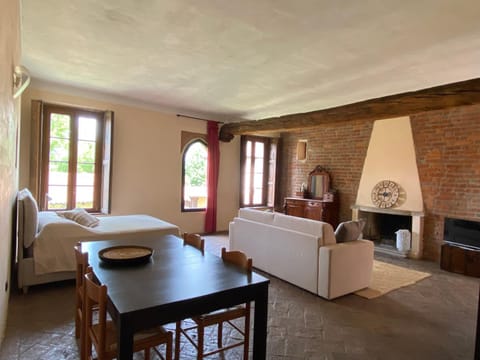 Bed, Living room, Bedroom