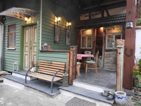 Property building, Patio