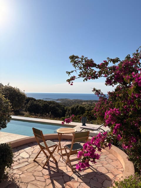 Day, Natural landscape, Garden, View (from property/room), Balcony/Terrace, Pool view, Sea view, Swimming pool