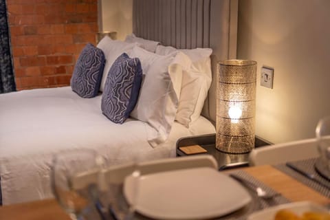 Bed, Decorative detail, Bedroom