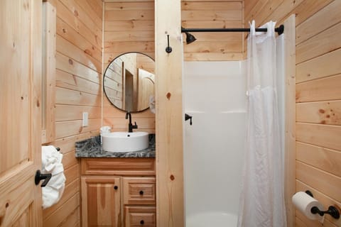 Whiskey Barrel w Hot Tub Arcade Game Fire Pit House in Sevierville