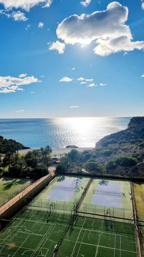 Day, Natural landscape, Tennis court, Sea view
