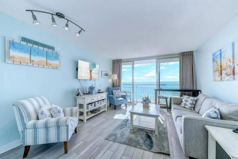 Living room, Seating area, Sea view