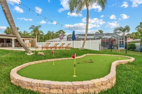 Waterfront Oasis Htd Pool PuttPutt Bocce Ball House in Seminole