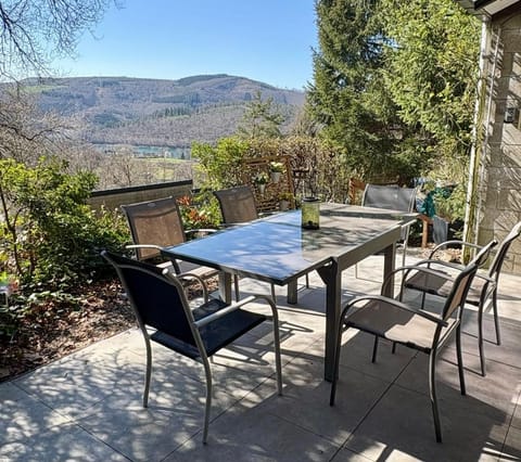 Patio, River view