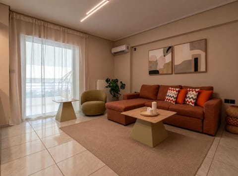 Living room, Seating area, air conditioner