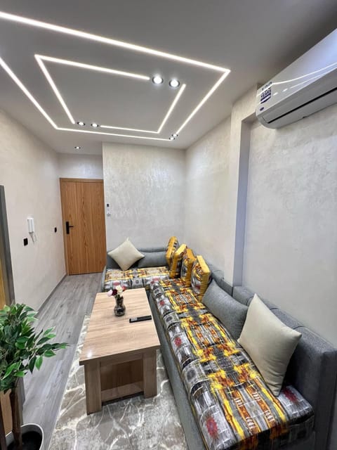 Living room, air conditioner