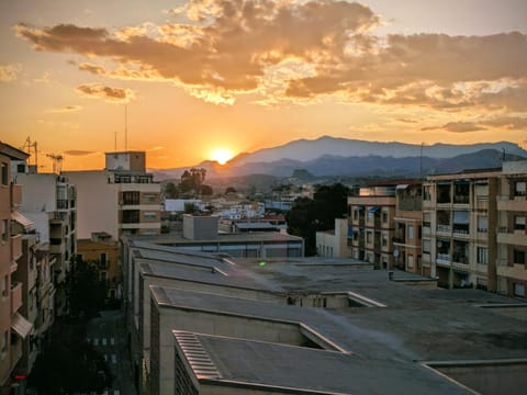 View (from property/room), City view, Sunset